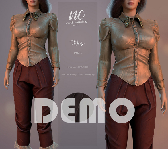 Second Life Marketplace - [NC] - DEMO Ruby SET